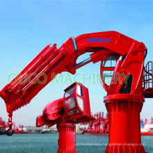 Cargo Crane Hydraulic Provision Crane with Electric Motor